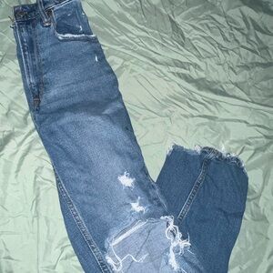 Abercrombie & Fitch ankle straight jeans